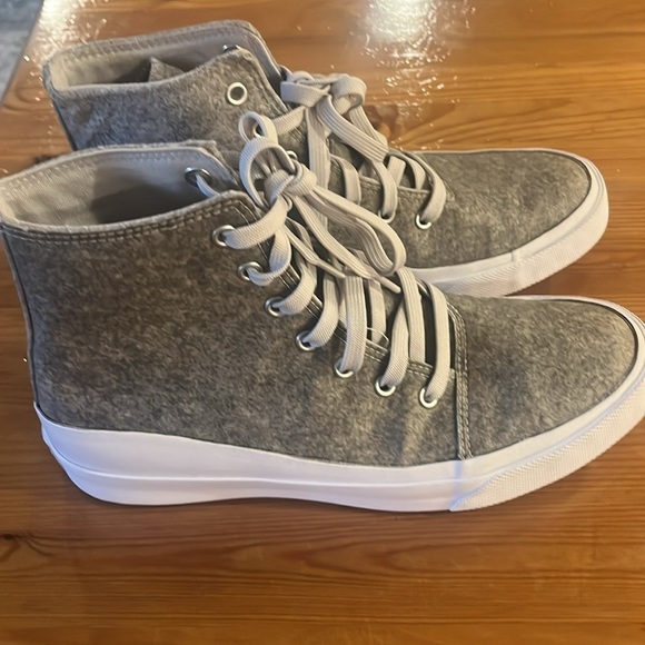 Converse Felt High Top With Lunarlon  Gray Size 10 - Picture 6 of 11